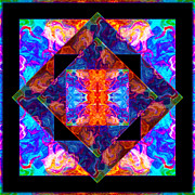 Newly Formed Bliss Mandala Artwork Painting by Omaste Witkowski