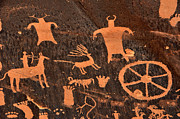 Newspaper Rock Close-up Photograph by Gary Whitton