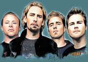 Nickelback Pastel by Melanie D