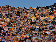 Nightfall In The Favela Da Rocinha Photograph by Adelino Alves