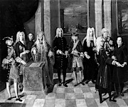 Nikolaus Von Zinzendorf (1700-1760) Painting by Granger Nikolaus Von Zinzendorf (1700-1760) Painting by Granger