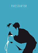 No045 MY The Prodigy Minimal Music poster Digital Art by Chungkong Art