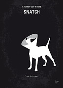 No079 My Snatch minimal movie poster Digital Art by Chungkong Art
