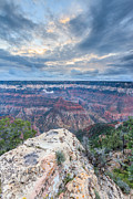 North Rim Dawn Photograph by Bryan Bzdula