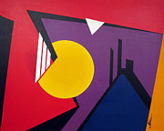 North Tower - 2 AM Painting by JVan     