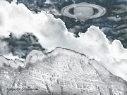 Space Landscape #42 Digital Art by Augusta Stylianou