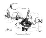 Not One Crummy Valentine Drawing by Edward Frascino