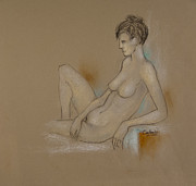 Nude 2011 Painting by Anthony Coulson
