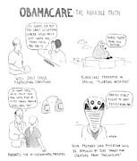 Obamacare The Horrible Truth Drawing by Emily Flake