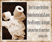 Ode To The Spare Roll Sepia 2 Photograph by Andee Design