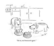 Oh No, Not Homework Again Drawing by Arnie Levin