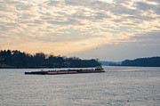 Ohio River Barge Photograph by Holden The Moment Ohio River Barge Photograph by Holden The Moment
