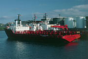 Oil Storage Containers And Oil Tankers Photograph by Science Photo Library