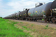 Oil Tanker Train Photograph by Science Photo Library