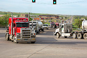 Oil Trucks Photograph by Science Photo Library