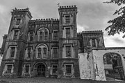 Old City Jail in Black and White Photograph by Dale Powell Old City Jail in Black and White Photograph by Dale Powell