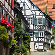 Old half-timbered houses in Sindelfingen Germany Photograph by Matthias Hauser