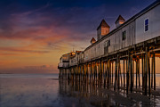 Old Orchard Beach Pier Sunset Photograph by Susan Candelario Old Orchard Beach Pier Sunset Photograph by Susan Candelario