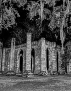 Old Sheldon Church Photograph by Charles Hite
