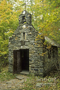 Old Stone Chapel At Trapp Family Lodge Photograph by Ellen Thane