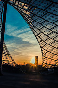 Olympiastadium - The Roof  Photograph by Hannes Cmarits