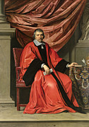 Omer Talon, 1649 Oil On Canvas Photograph by Philippe de Champaigne