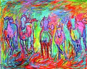 On Fire Painting by Kendall Kessler