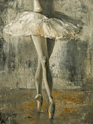 En Pointe Painting by Jani Freimann