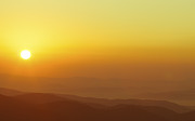 Orange Crush Sunrise Over The Blue Ridge Mountains Photograph by Jo Ann Tomaselli