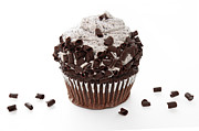 Oreo Cookie Cupcake Photograph by Andee Design