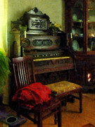 Organ in Parlor Photograph by Susan Savad Organ in Parlor Photograph by Susan Savad