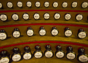Organ stops Photograph by Jenny Setchell