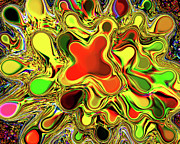 Paint Ball Color Explosion Photograph by Andee Design