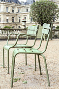 Paris Chairs Photograph by Georgia Clare