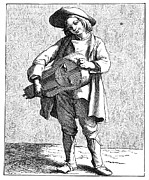 Paris Musician, C1740 Painting by Granger Paris Musician, C1740 Painting by Granger