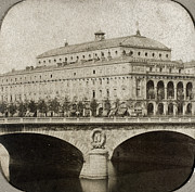 Paris Theatre Du Chatelet Painting by Granger