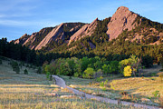 Path To Boulder Colorado Flatirons Photograph by Beklaus