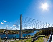 Penobscot Narrows Bridge - Maine Photograph by Kirkodd Photography Of New England