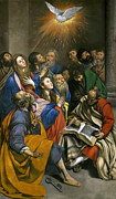 Pentecost Painting by Juan Bautista Maino