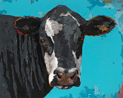 People Like Cows #8 Painting by David Palmer
