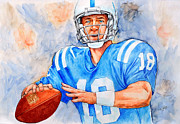 Peyton Painting by Erik Schutzman