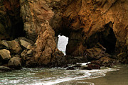 Pfeiffer Beach Rocks in Big Sur Photograph by Charlene Mitchell