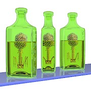 Phage Therapy Bottles Photograph by Science Photo Library