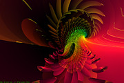 Pheasant Fire  Digital Art by Ann Stretton
