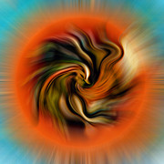 Phoenix Digital Art by Alessandro Della Pietra