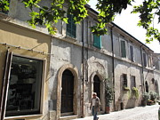 Piazza Garibaldi Cervia RA Italia Painting by Suzanne Giuriati Cerny