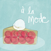 Pie a la mode Painting by Linda Woods