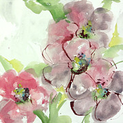 Pink and Plum I Painting by Chris Paschke