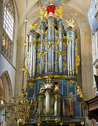Pipe organ in Breda Grote Kerk Photograph by Jenny Setchell