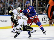 Pittsburgh Penguins V New York Rangers Photograph by Bruce Bennett